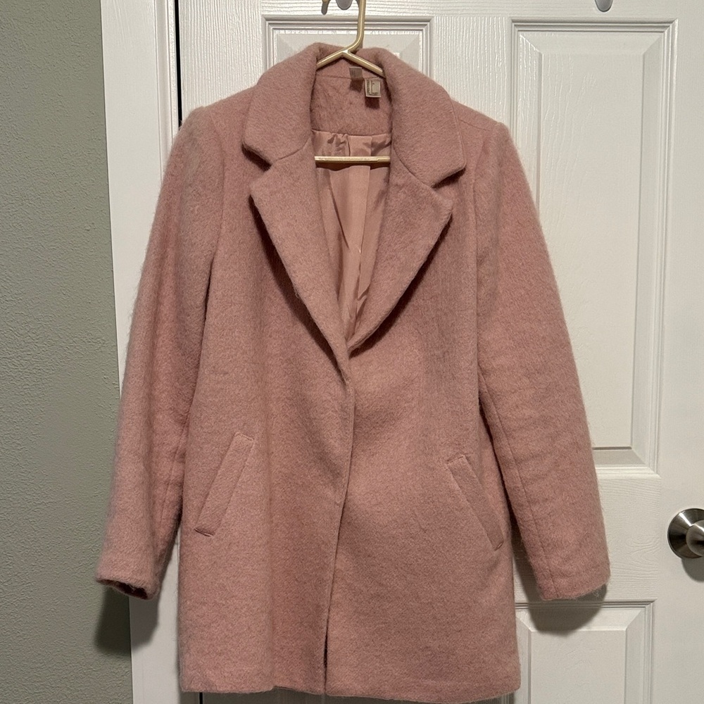 Forever 21 Soft Pink Teddy Jacket